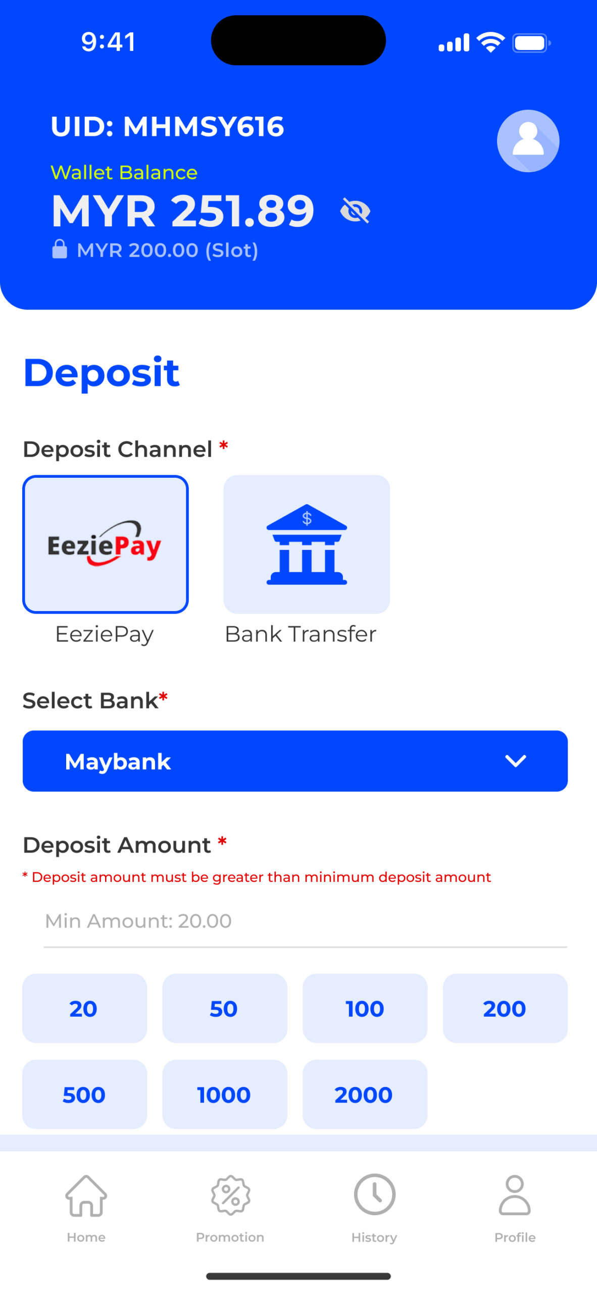 KK8 deposit methods